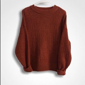 Universal Thread Burnt Orange Crewneck Sweater